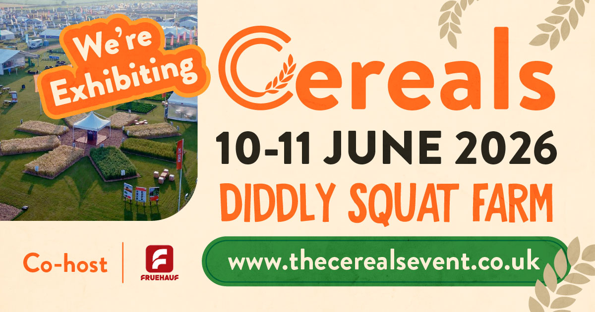 We are exhibiting at Cereals 2026. Join us there.